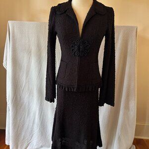 Vintage Y2K Nanette Lepore Jacket & Skirt Set